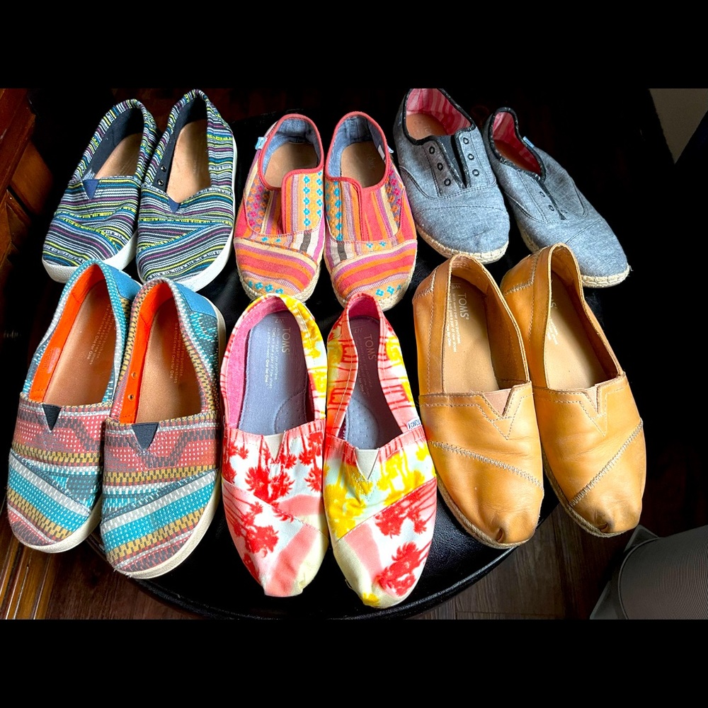 Toms Shoes size 6.5 and 7